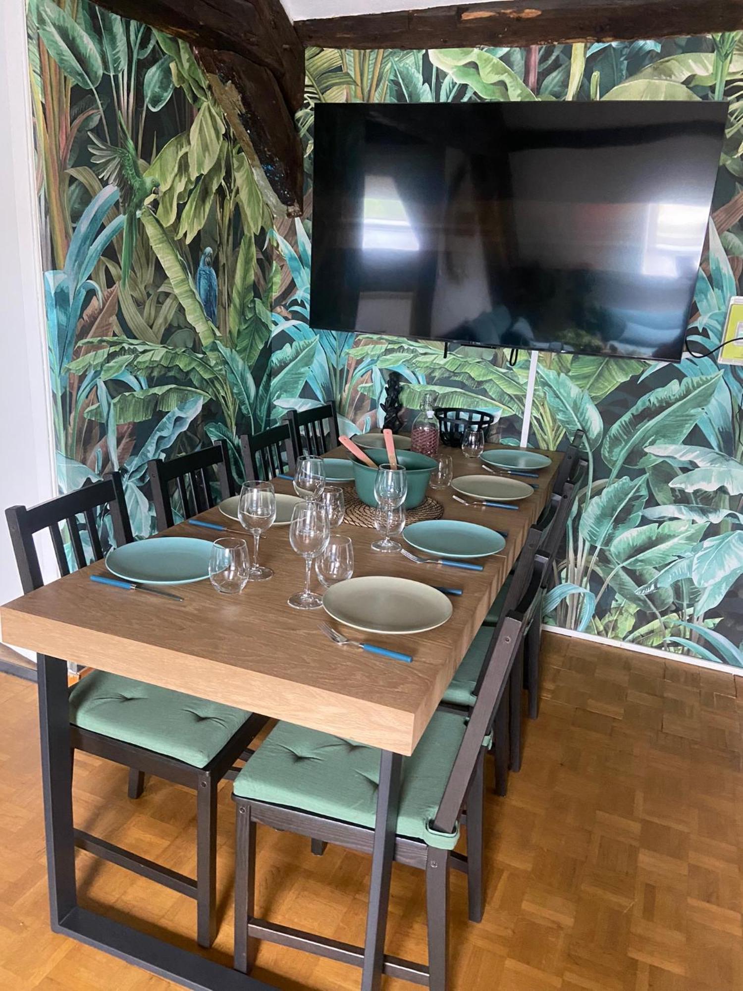 Ferienwohnung Jungle Cosy Louviers Exterior foto